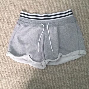Grey Adidas shorts